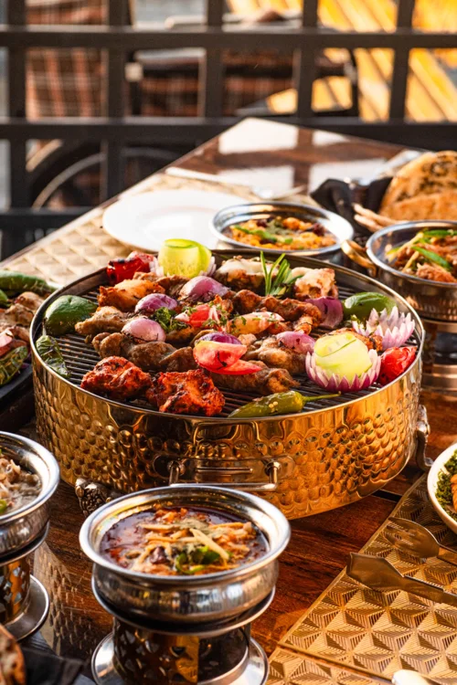 A feast at Garden Kitchen